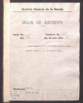 Cantidad de pesos
