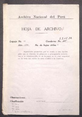 Mantenimiento y obras de canalización