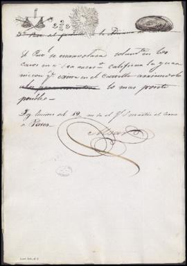 Borrador de nota