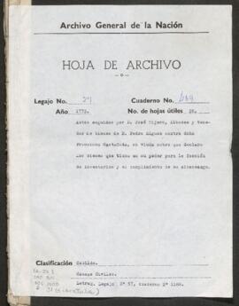 Cumplimiento de testamento