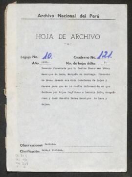 Declaración de filiación