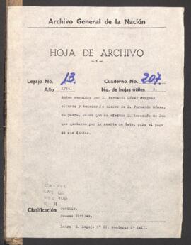 Cumplimiento de testamento