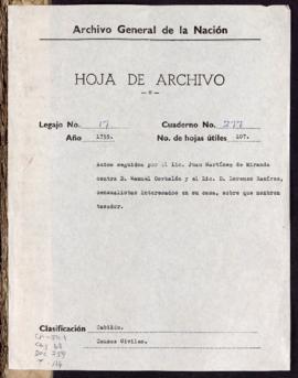 Otorgamiento de declaración