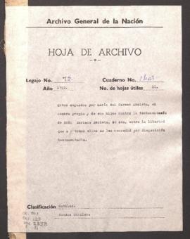 Reconocimiento de libertad