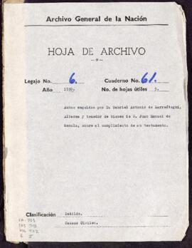 Cumplimiento de testamento