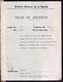 Cumplimiento de testamento