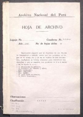 Distribución de aguas