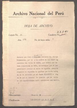 Mantenimiento y obras de canalización