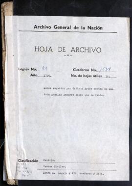 Realización de venta