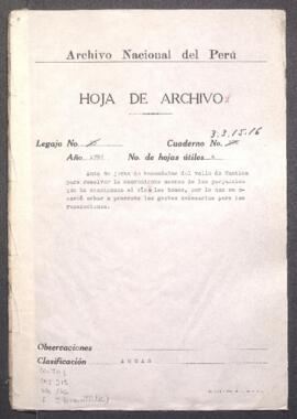 Mantenimiento y obras de canalización