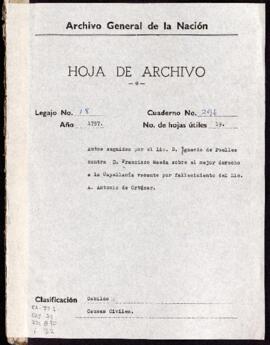 Propiedad de capellanía