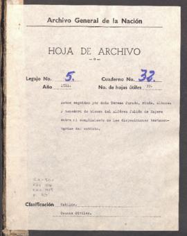 Cumplimiento de testamento