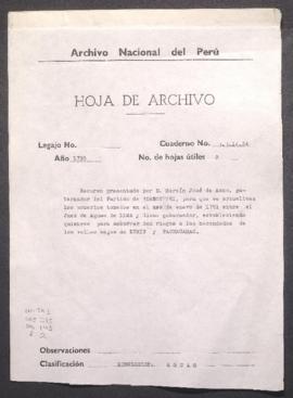 Correspondencia del Juzgado de Aguas