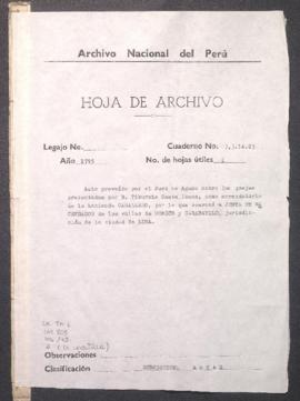 Distribución de aguas