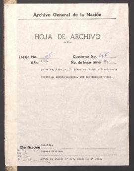 Cantidad de pesos