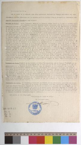Certificado de indemnización