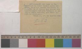 Notificación de autos del juez.