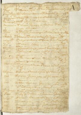 Protocolo notarial de Joseph de Aizcorbe