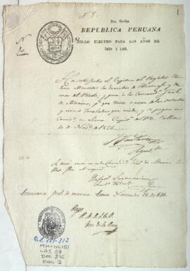 Solicitud de licencia de salida para barco