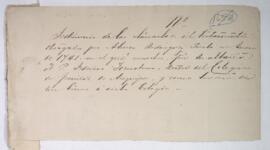 Otorgamiento de testimonio