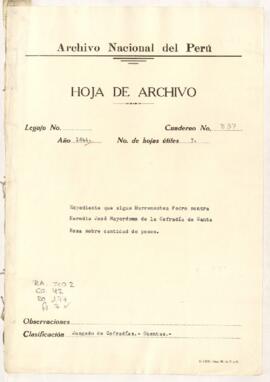 Pago de cantidad de pesos