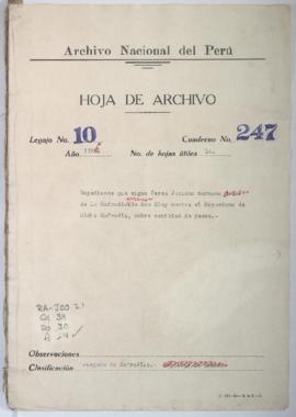 Pago de cantidad de pesos