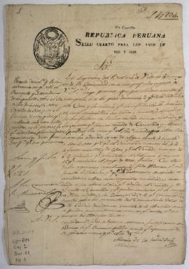 Solicita pago de deuda