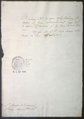 Remisión de documento