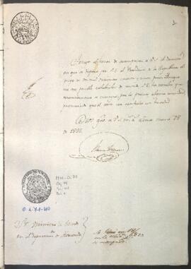 Pago de cantidad de pesos