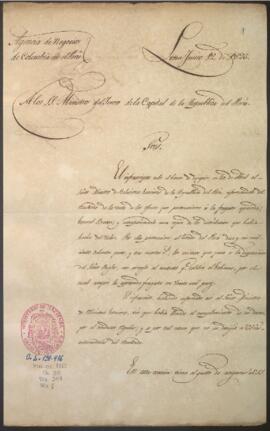 Decomiso perteneciente al Perú