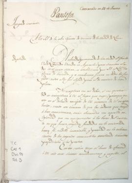 Credenciales de juzgado de comercio