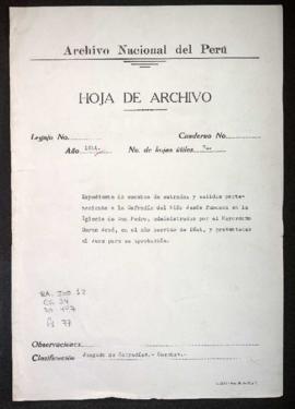 Aprobación de cuentas