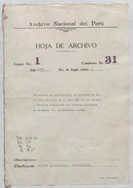 Renuncia de cargo