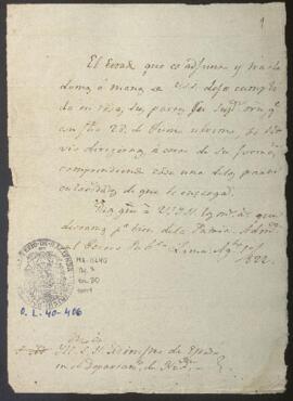 Remisión de documento