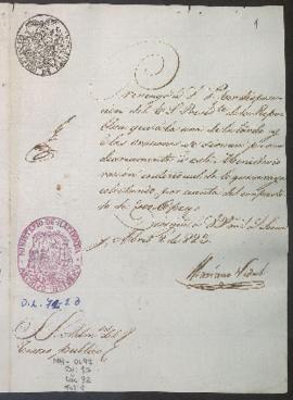 Razón de lo colectado por empréstito