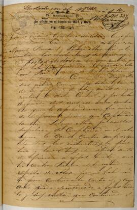 Testimonio de condena