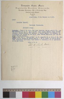 Contadas de ganado vacuno, lanar y equino