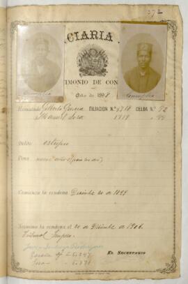 Testimonio de condena