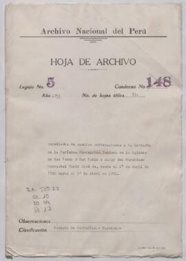 Cuentas de cargo y data