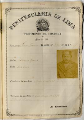 Testimonios de condena