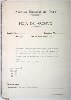 Entrega de libro de cobranzas