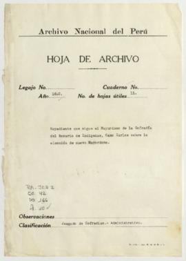 Elección de mayordomo