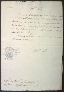 Devolución de documentos