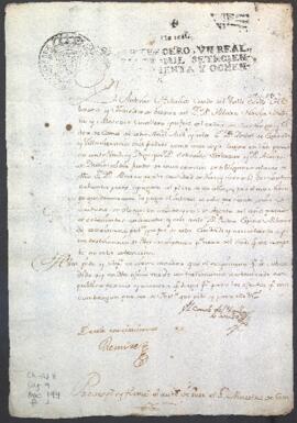 Entrega de testimonio