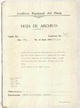 Aprobación de cuentas