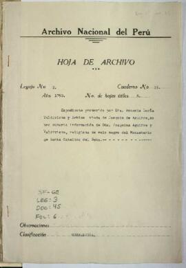 Reconocimiento de heredera