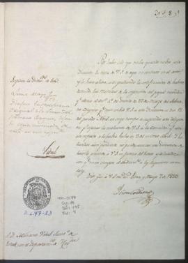 Remisión de certificados