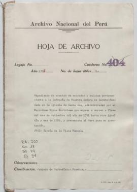 Aprobación de cuentas
