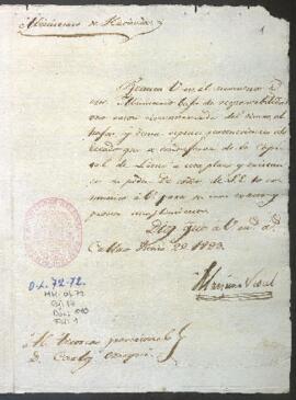 Razón de dinero, alhajas y demás especies