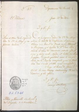 Recepción de expedientes